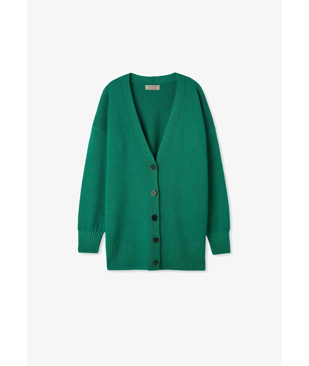 FALCONERI Зеленый кашемировый кардиган, фото 9