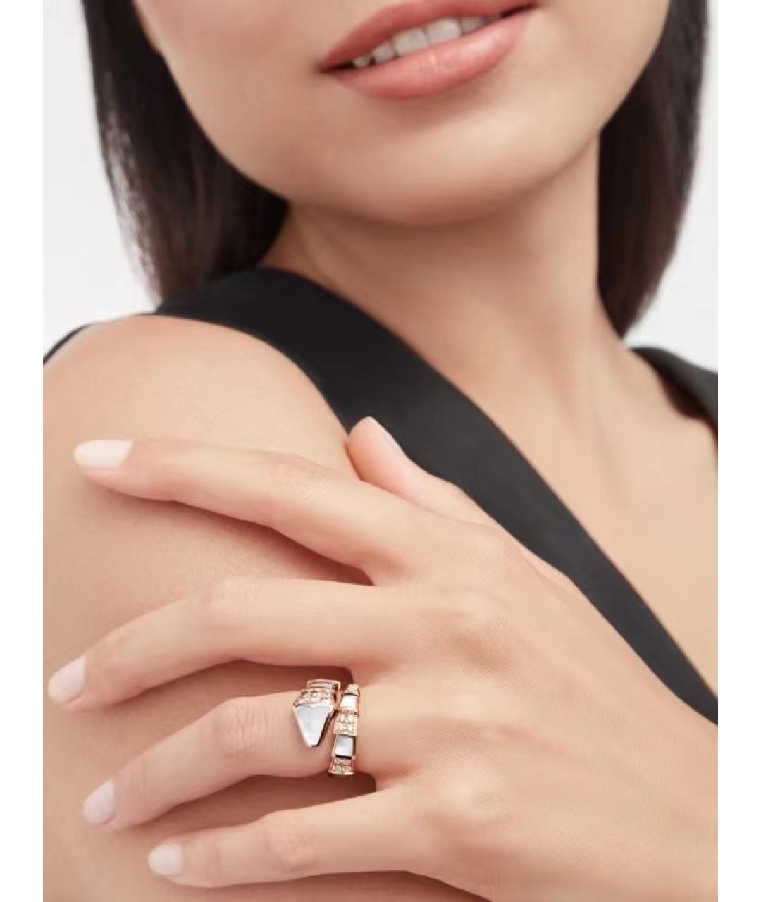 BVLGARI Золотое кольцо из розового золота, фото 5