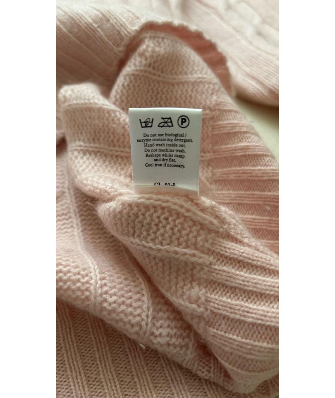 N.PEAL Розовый кашемировый джемпер / свитер, фото 5