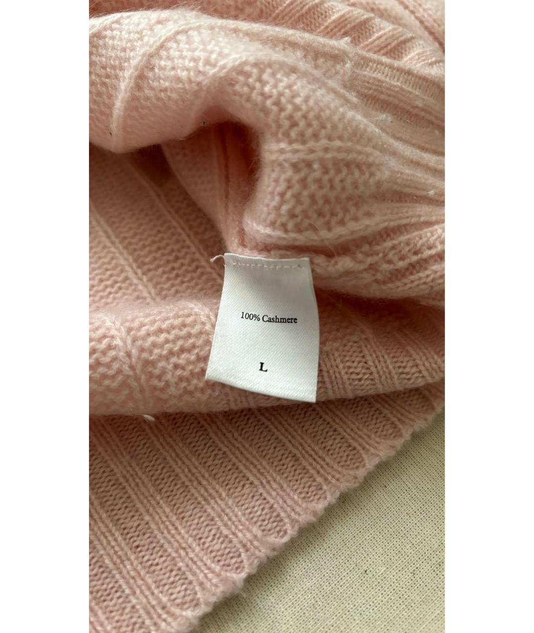 N.PEAL Розовый кашемировый джемпер / свитер, фото 4
