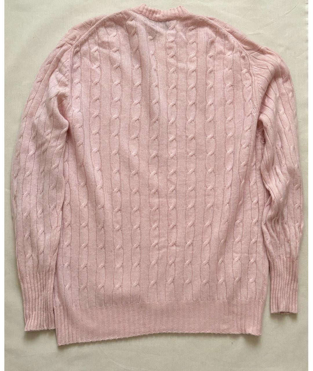 N.PEAL Розовый кашемировый джемпер / свитер, фото 6