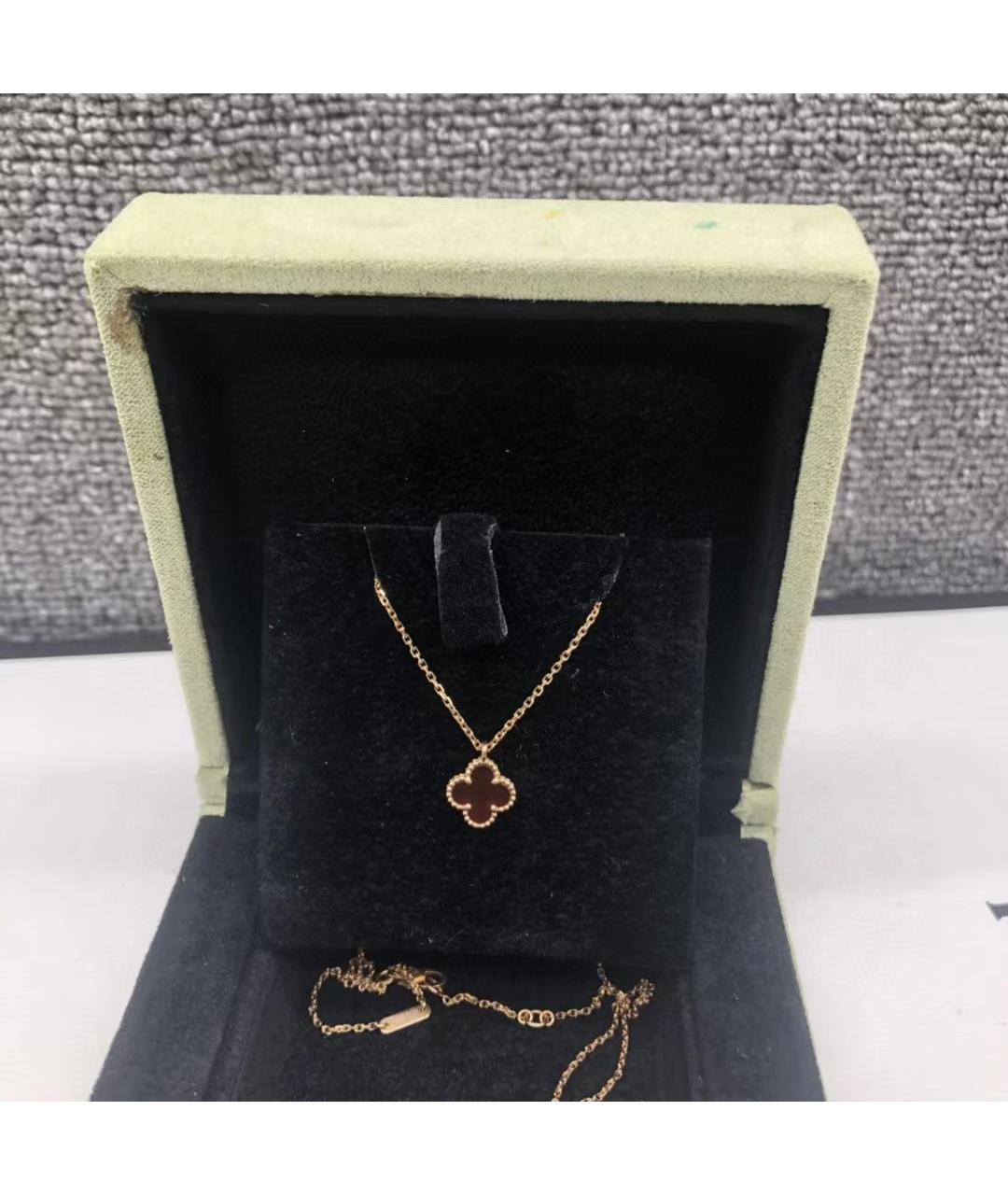 VAN CLEEF & ARPELS Красная подвеска из розового золота, фото 5