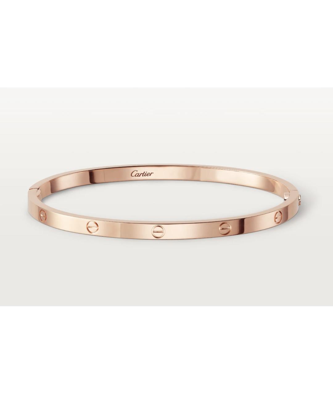 CARTIER Золотой браслет из розового золота, фото 6