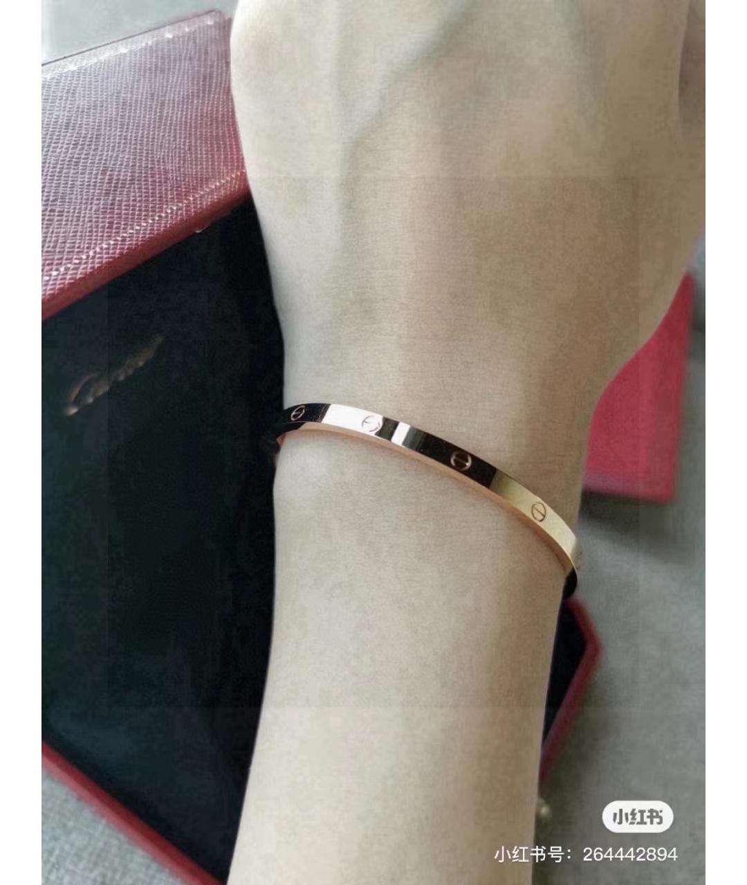 CARTIER Золотой браслет из розового золота, фото 4