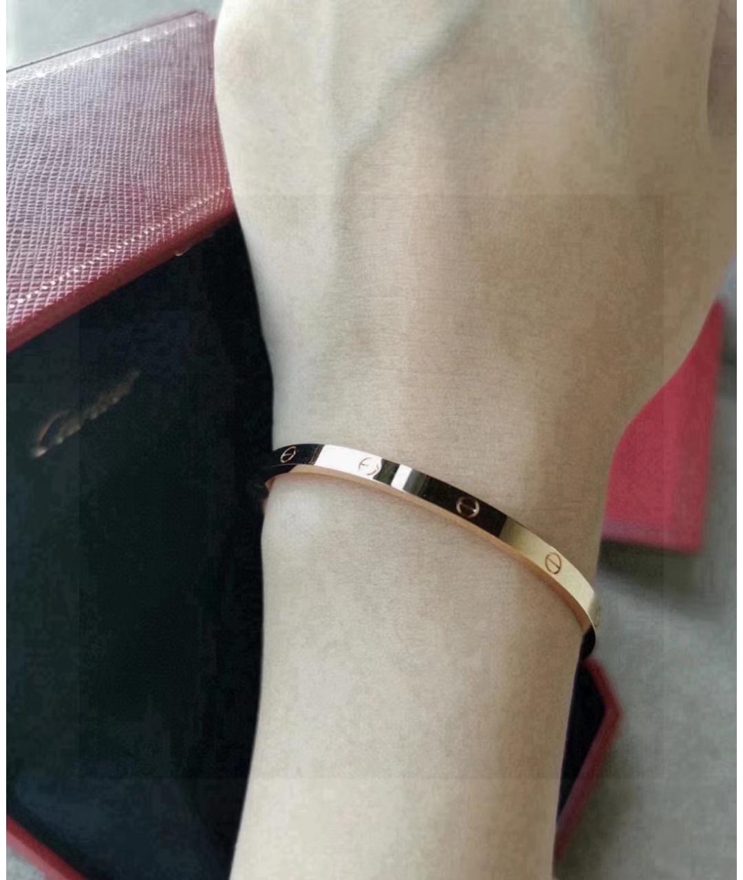 CARTIER Золотой браслет из розового золота, фото 5