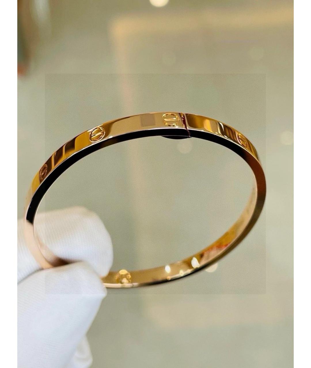 CARTIER Золотой браслет из розового золота, фото 3
