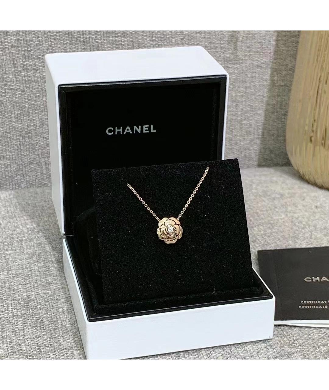 CHANEL Золотая подвеска из розового золота, фото 3