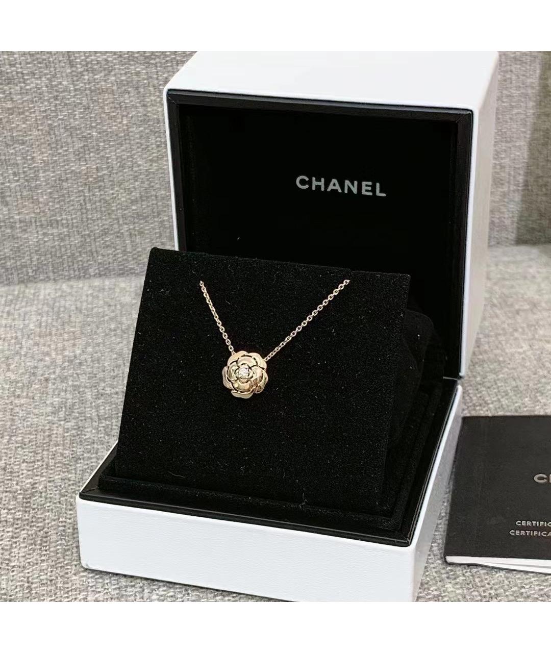 CHANEL PRE-OWNED Золотая подвеска из розового золота, фото 4