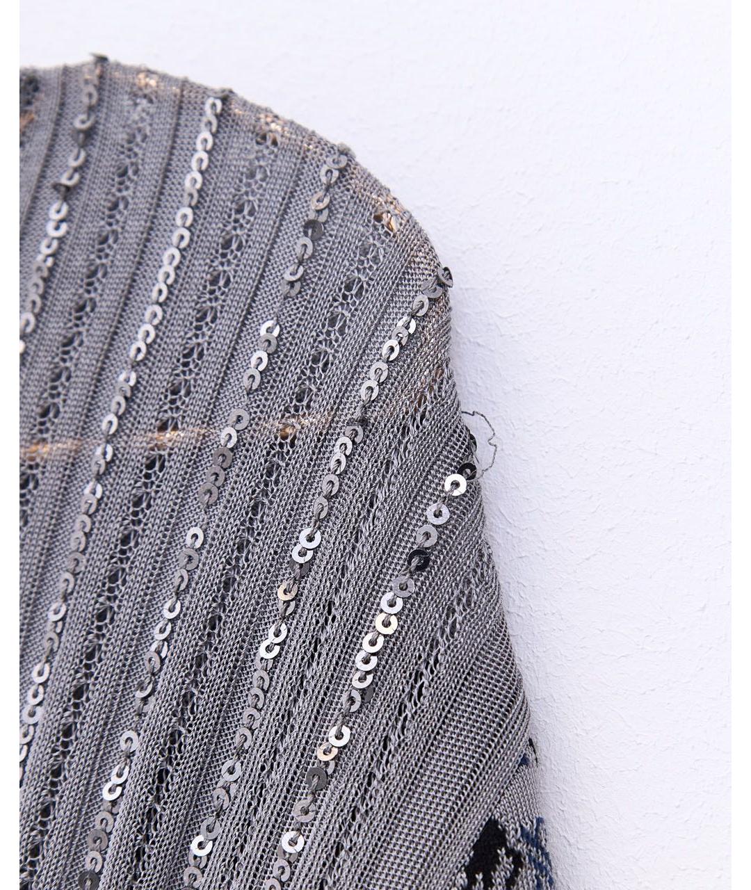 CHLOE Серый полиэстеровый джемпер / свитер, фото 6