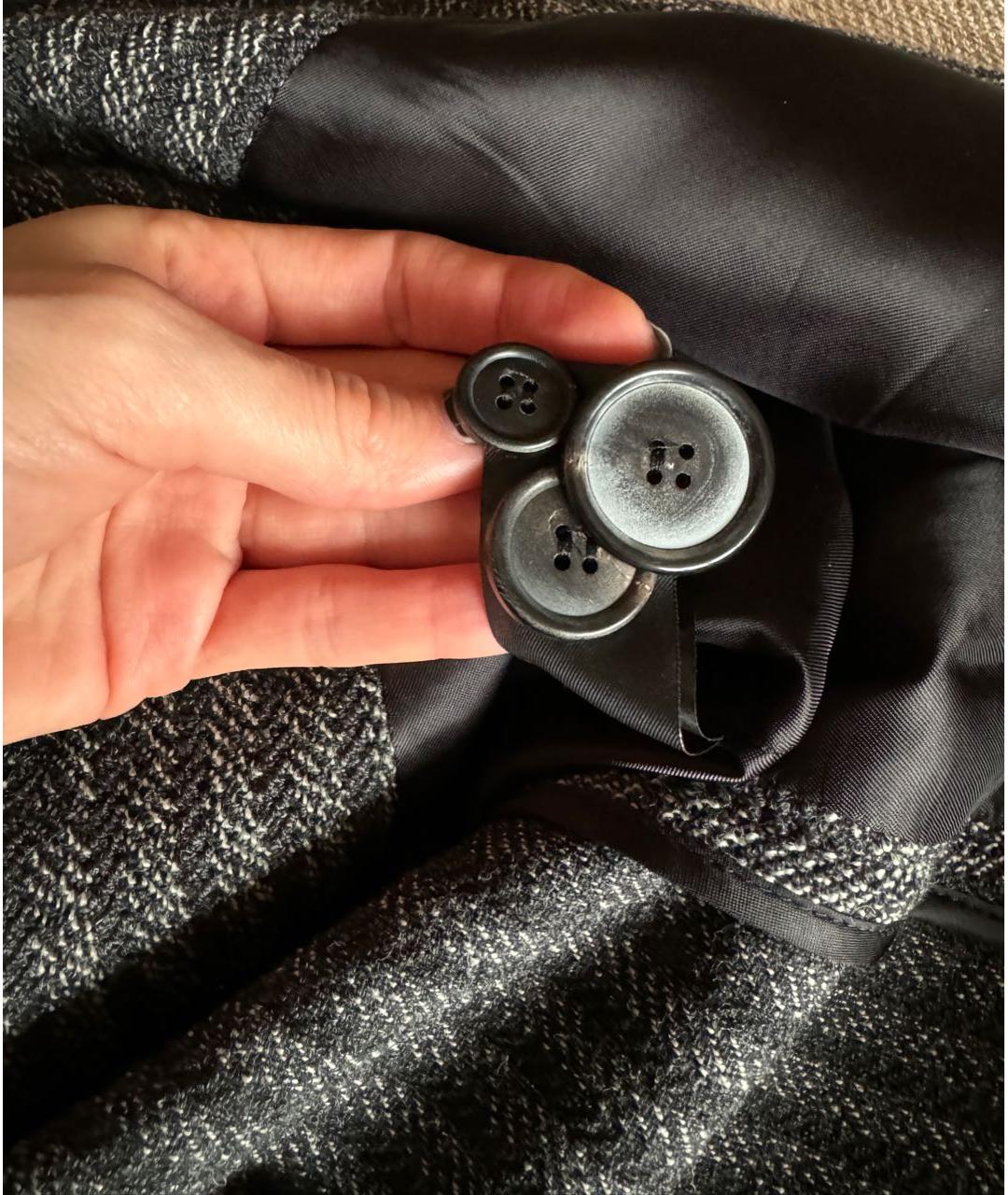 ISABEL MARANT Серый шерстяной жакет/пиджак, фото 5