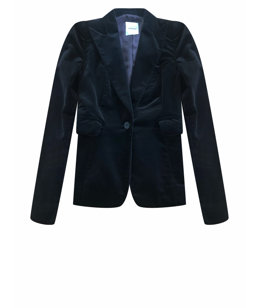 COSTUME NATIONAL Коричневый бархатный жакет/пиджак, фото 1