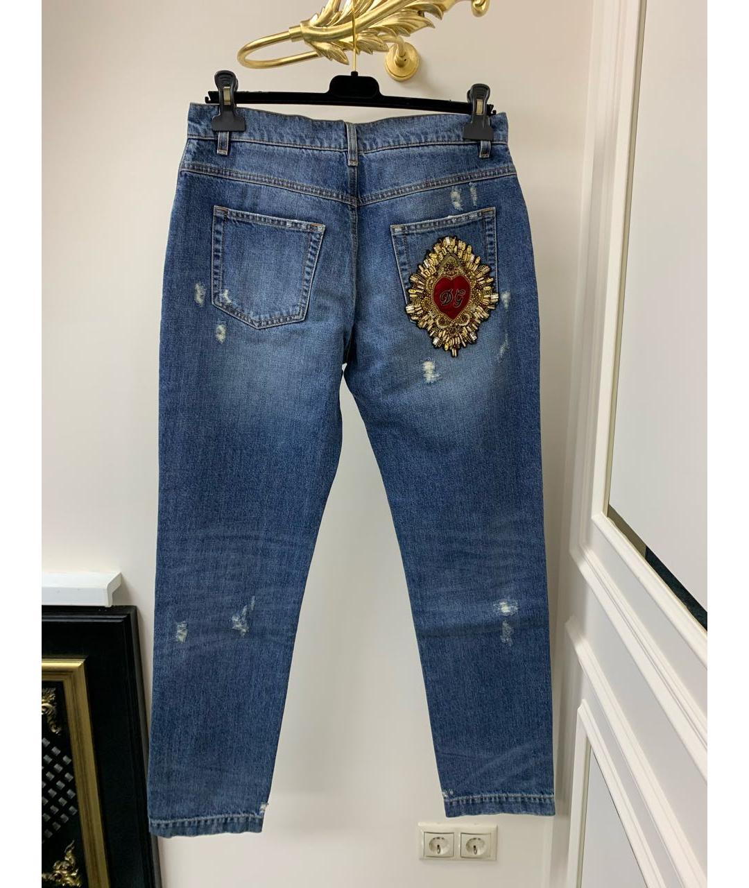 DOLCE&GABBANA Прямые джинсы, фото 5