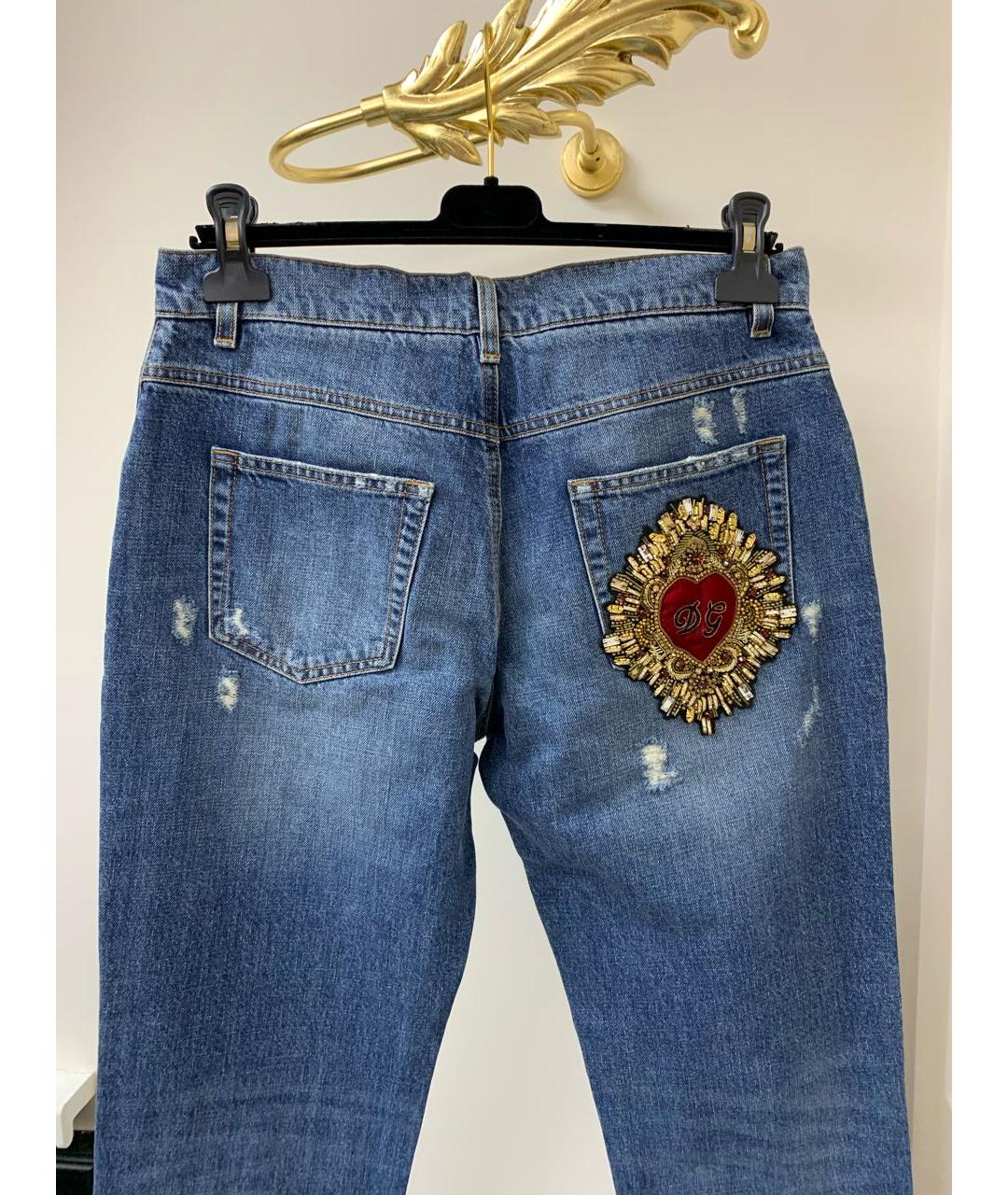 DOLCE&GABBANA Прямые джинсы, фото 4