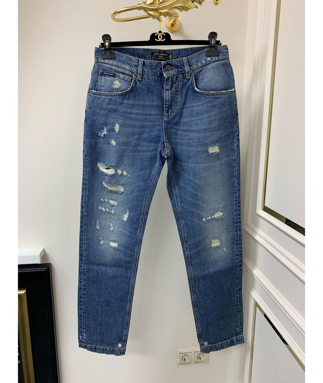 DOLCE&GABBANA Прямые джинсы, фото 9