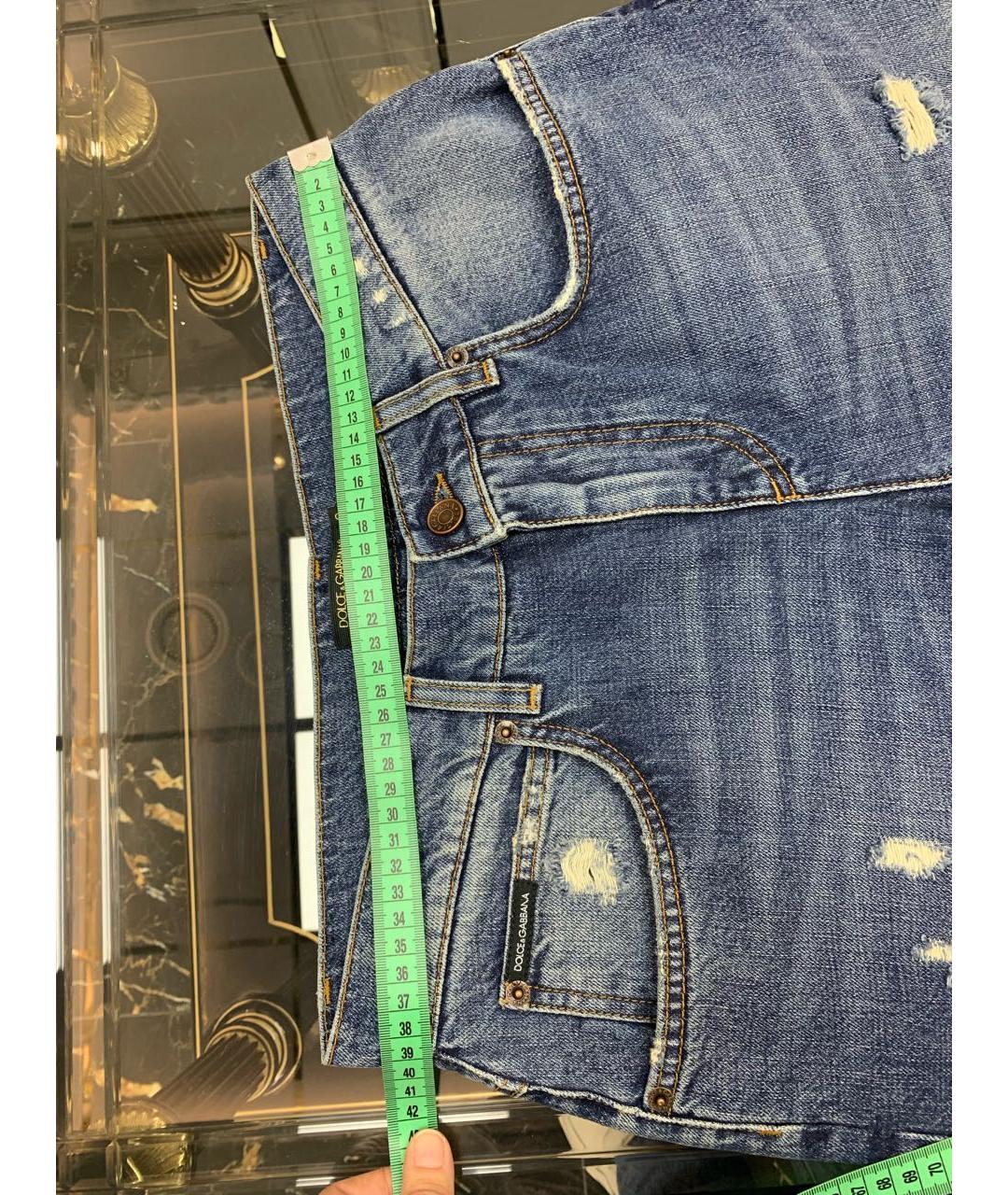 DOLCE&GABBANA Прямые джинсы, фото 8