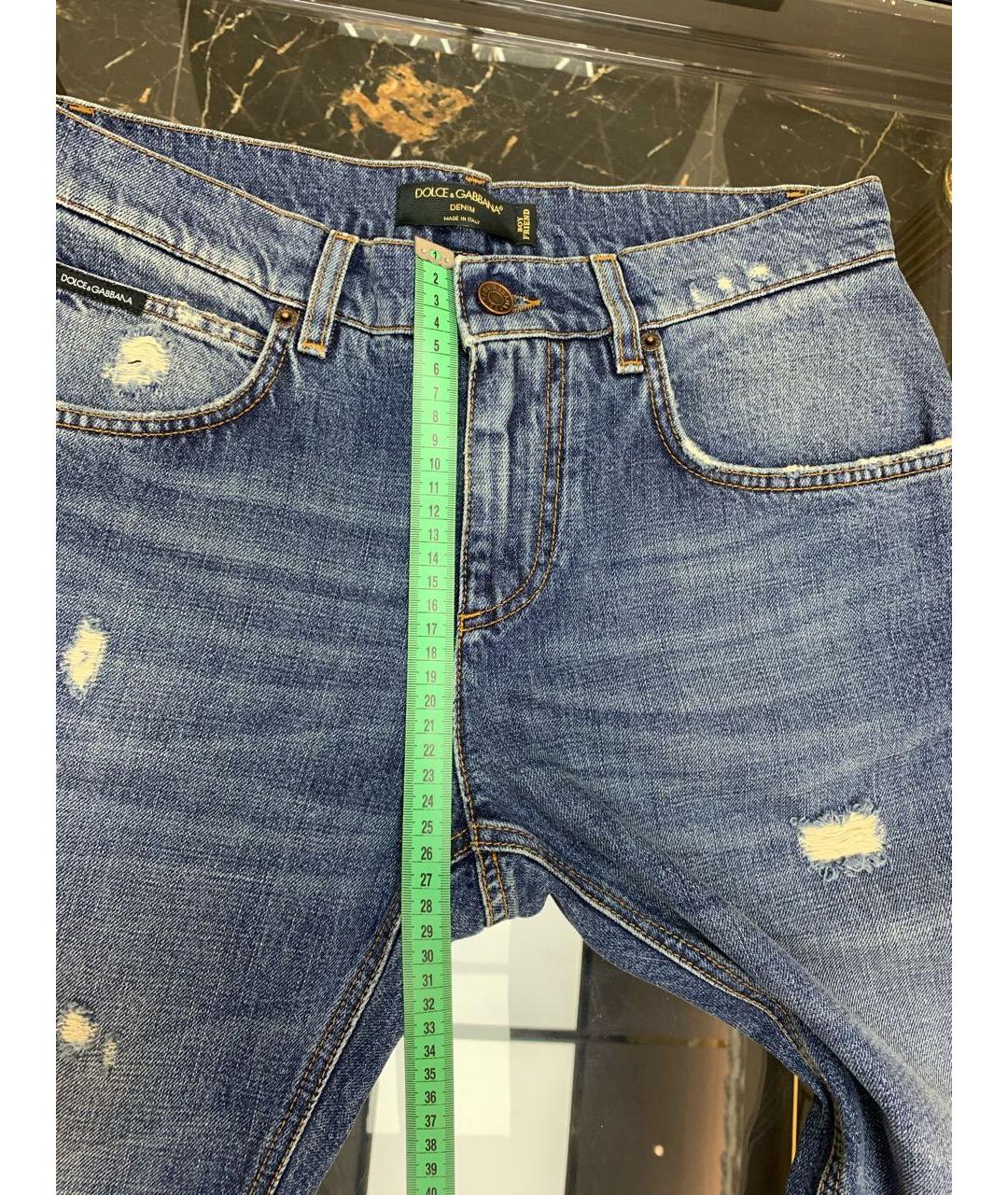 DOLCE&GABBANA Прямые джинсы, фото 7