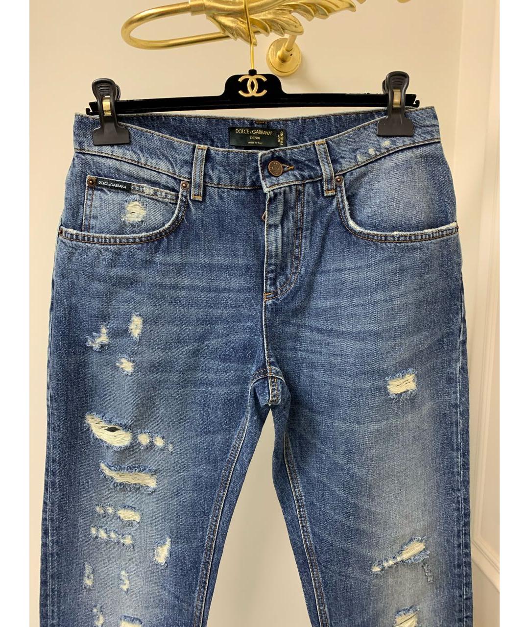 DOLCE&GABBANA Прямые джинсы, фото 2