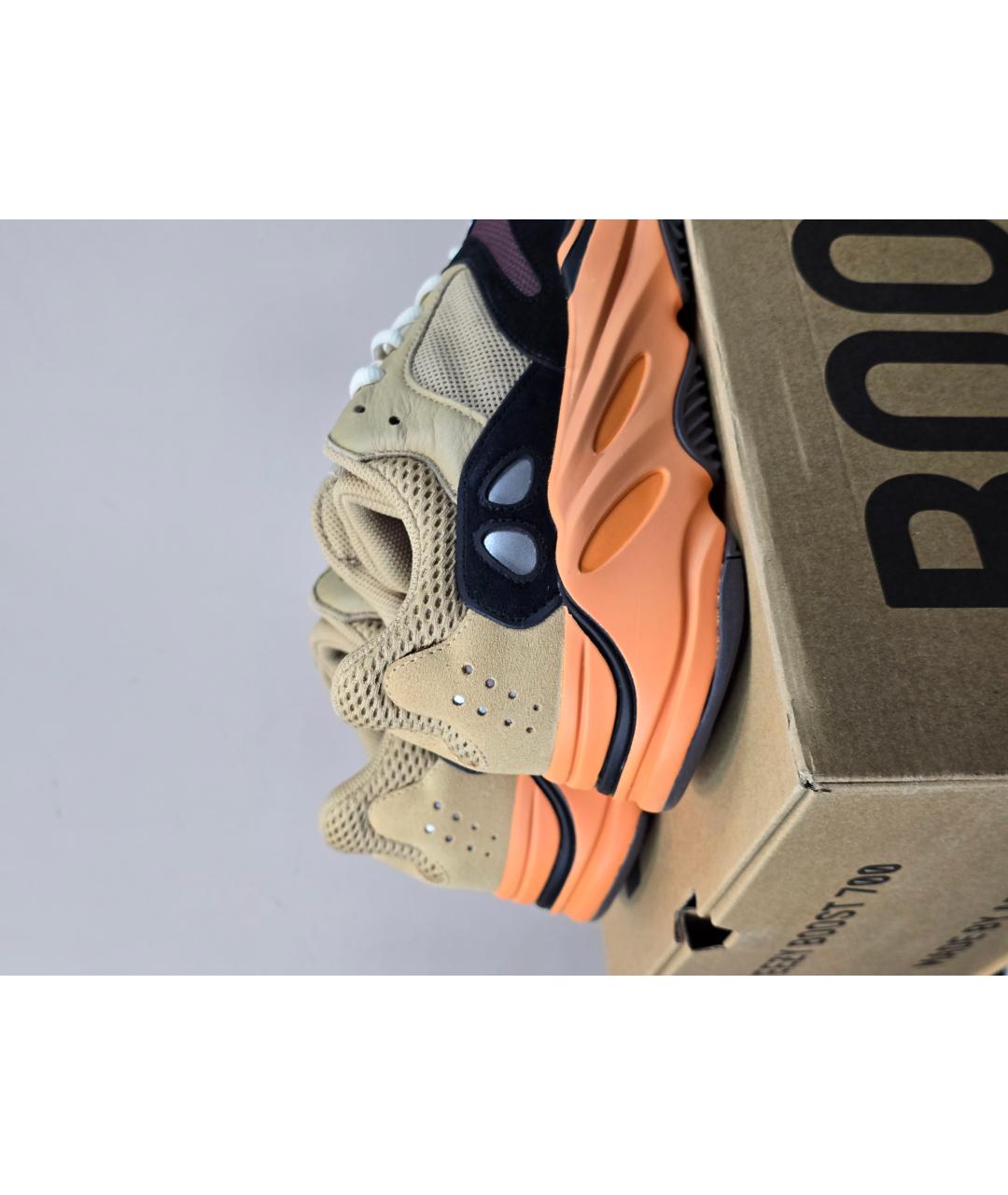 ADIDAS YEEZY Мульти замшевые кроссовки, фото 5