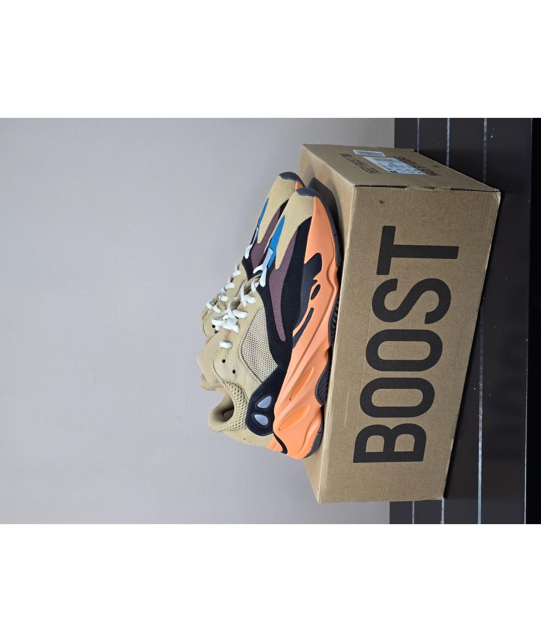 ADIDAS YEEZY Мульти замшевые кроссовки, фото 3