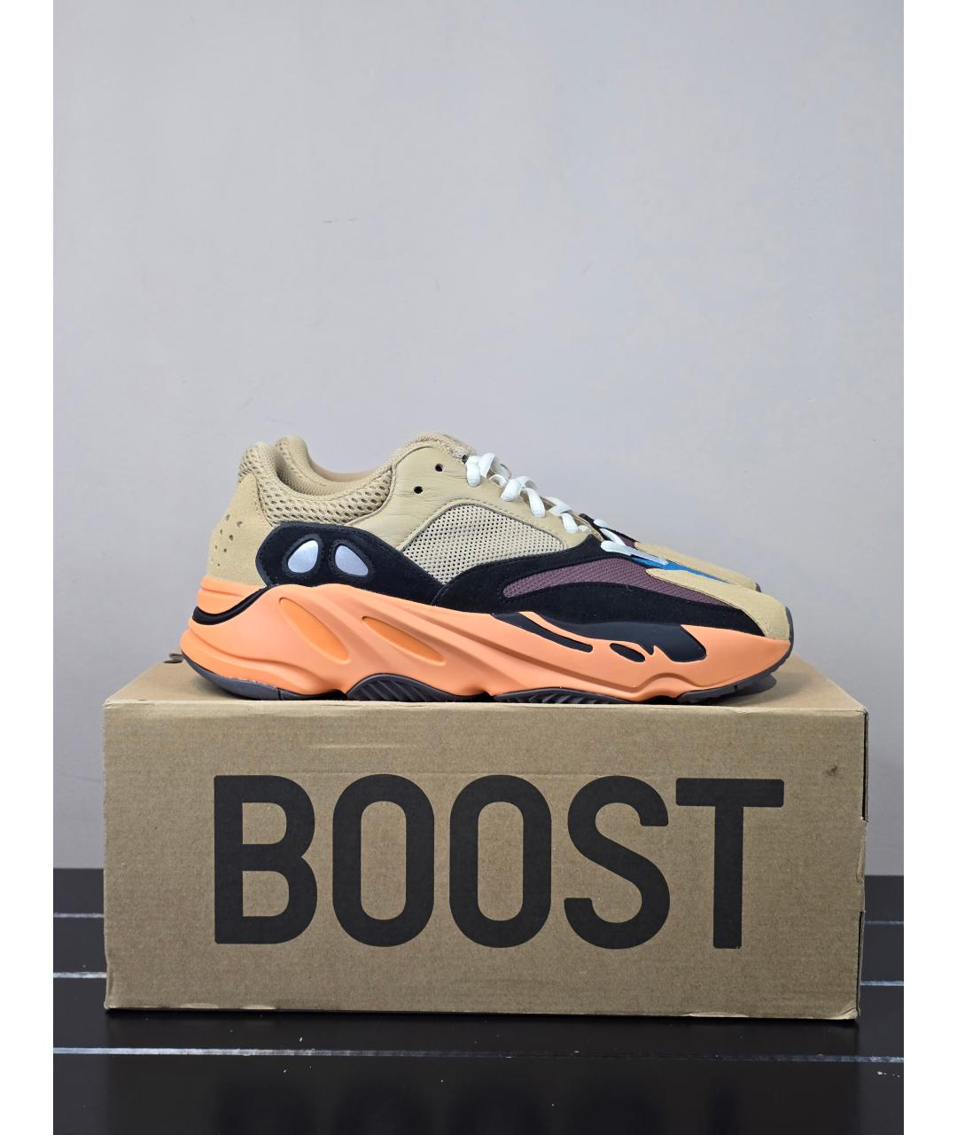 ADIDAS YEEZY Замшевые низкие кроссовки / кеды, фото 7