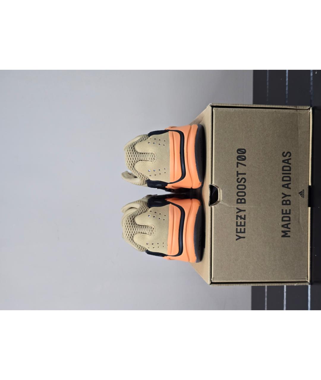 ADIDAS YEEZY Замшевые низкие кроссовки / кеды, фото 4