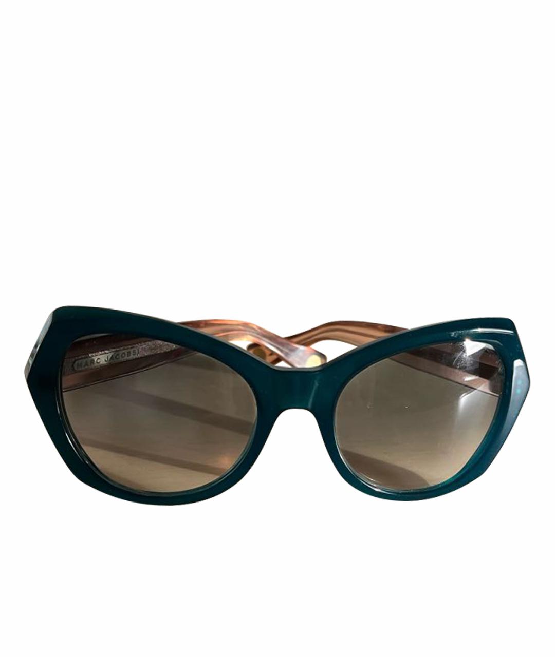 MARC JACOBS Бирюзовые пластиковые солнцезащитные очки, фото 1