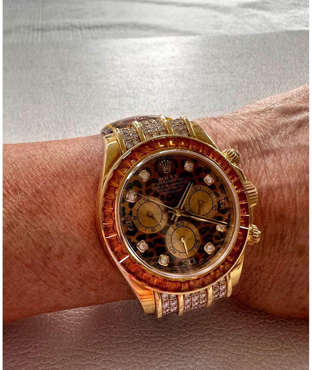 ROLEX Золотые часы из желтого золота, фото 7