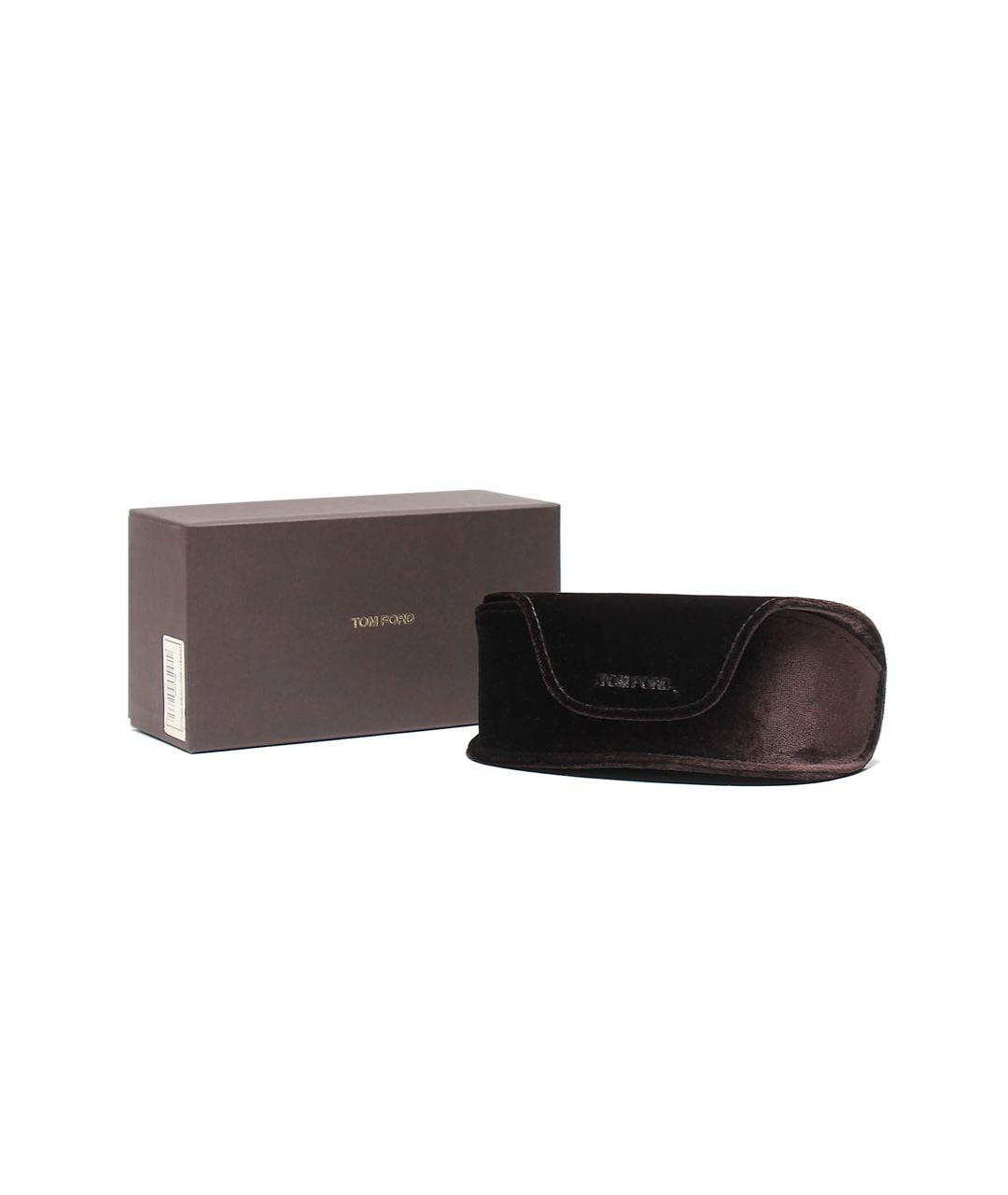 TOM FORD Бежевые пластиковые солнцезащитные очки, фото 4