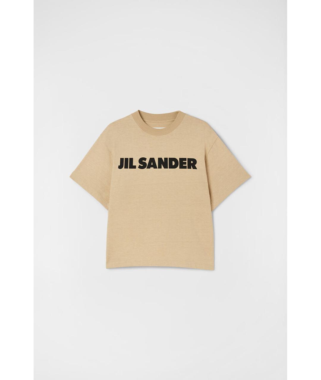 JIL SANDER Хлопковая футболка, фото 4