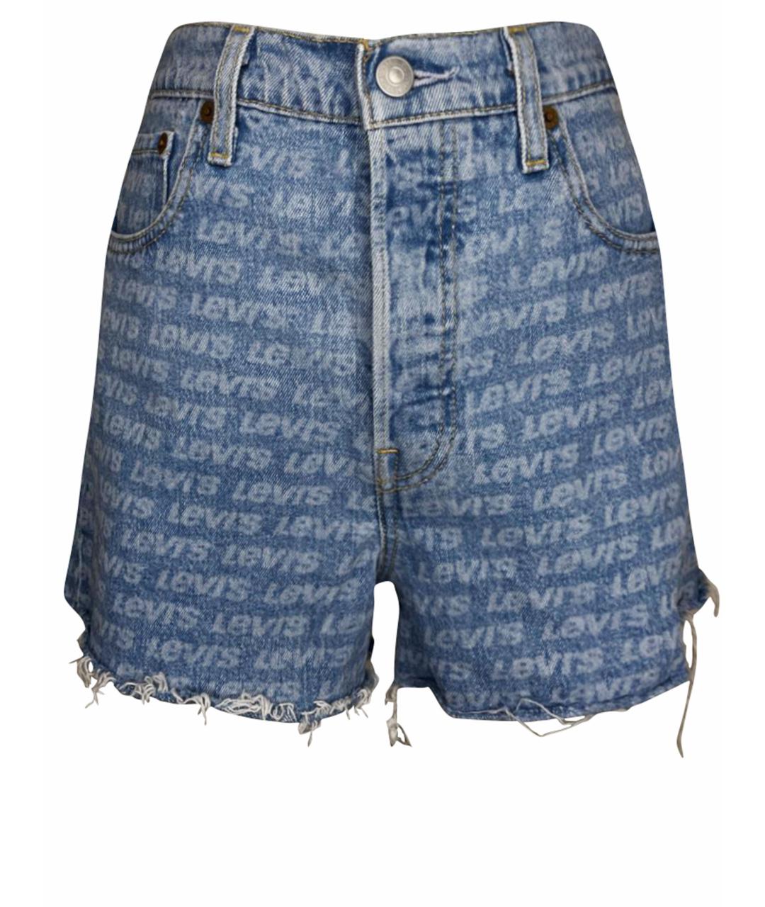 LEVI'S Голубые шорты, фото 1