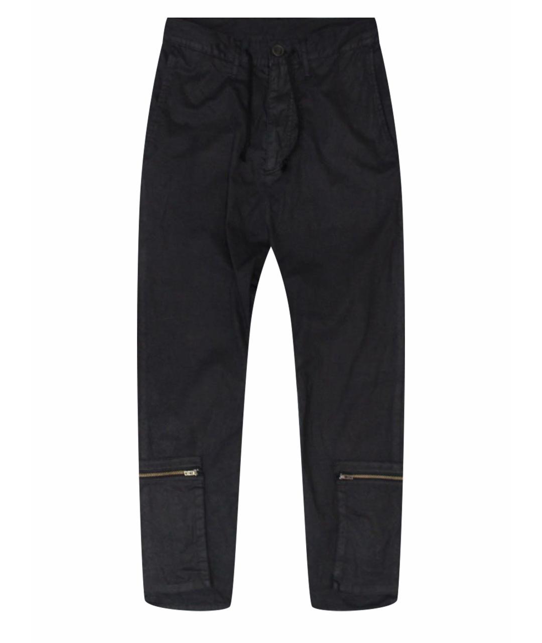 LGB Черные хлопковые повседневные брюки, фото 1