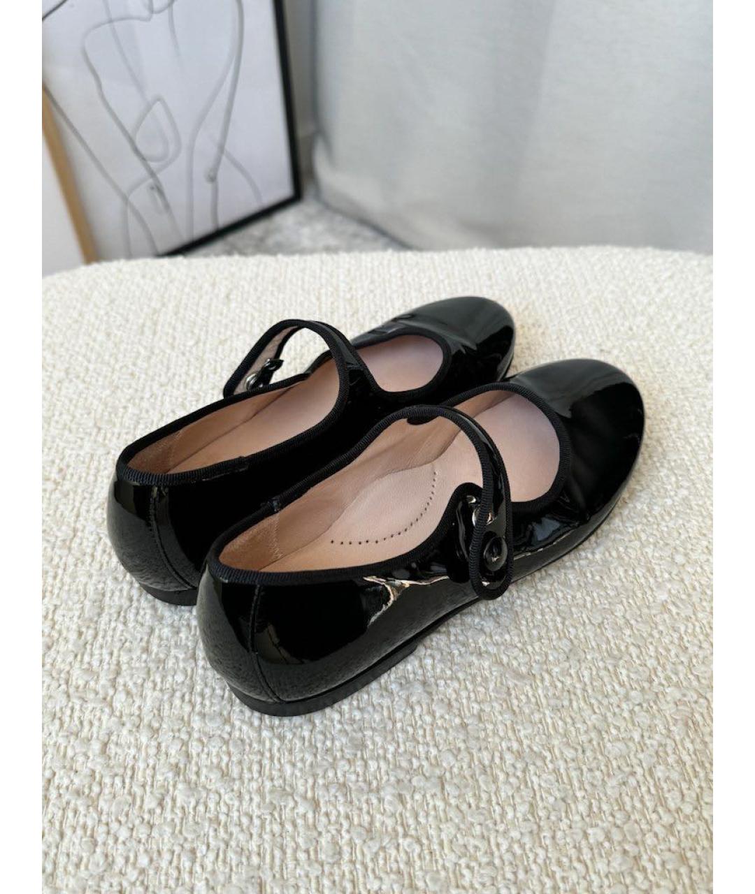 BEBERLIS Черные туфли из лакированной кожи, фото 4
