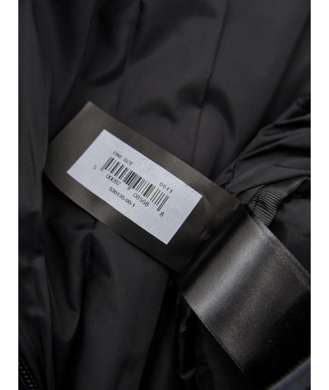 YEEZY Черная синтетическая сумка на плечо, фото 6