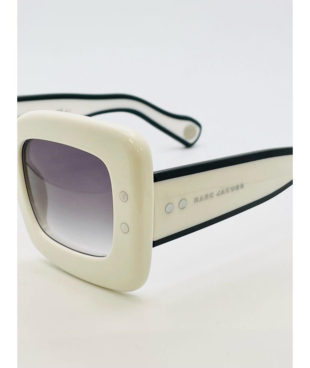 MARC JACOBS Белые пластиковые солнцезащитные очки, фото 2