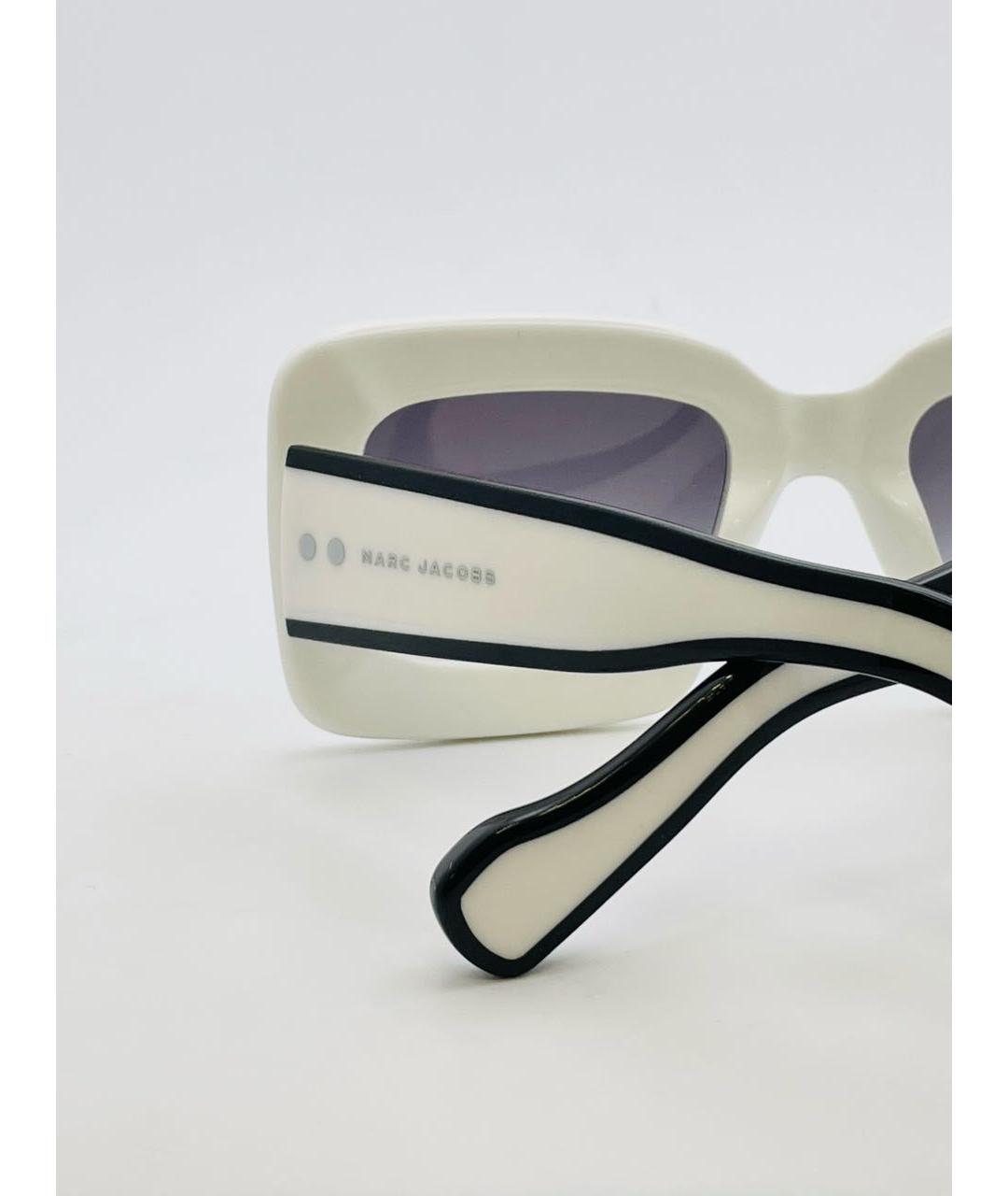 MARC JACOBS Белые пластиковые солнцезащитные очки, фото 6