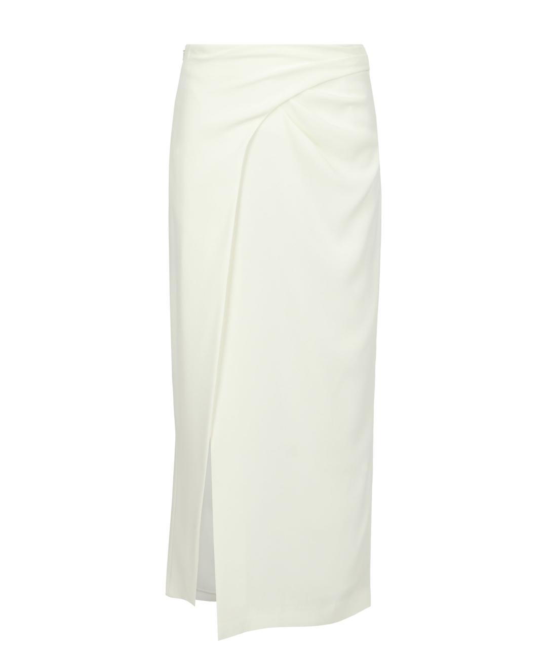 IRO Белая полиэстеровая юбка миди, фото 1