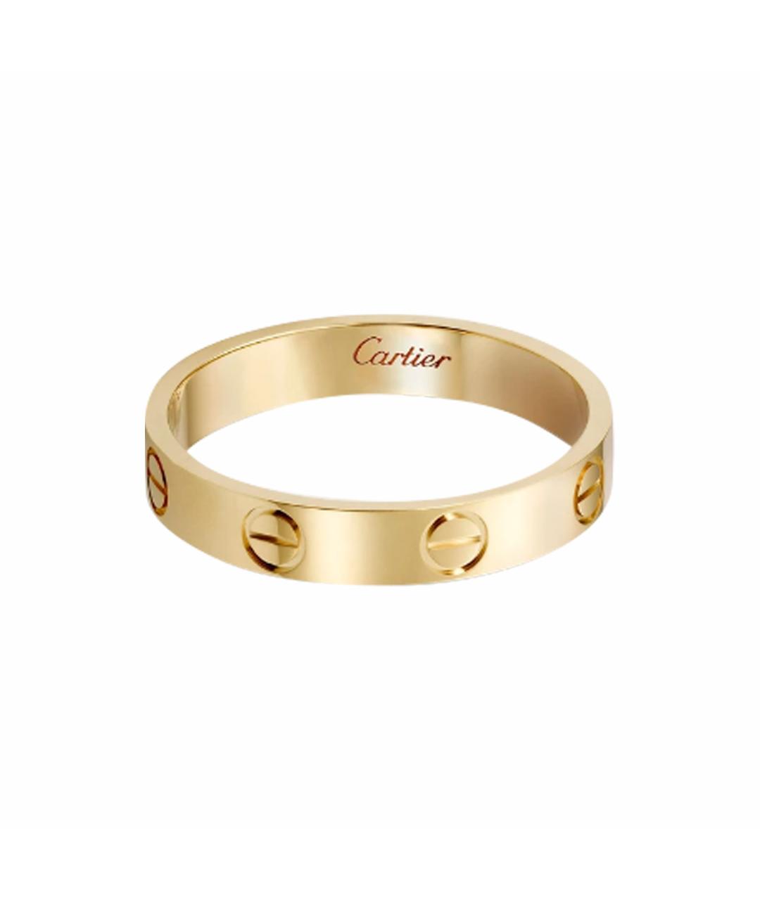 CARTIER Желтое кольцо из желтого золота, фото 1