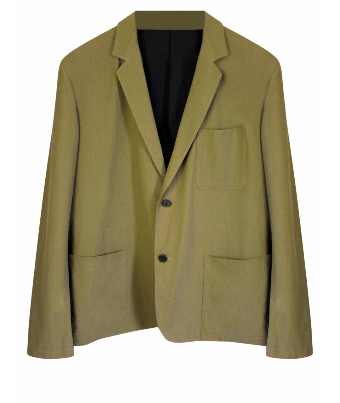 MARGARET HOWELL Бежевый хлопковый пиджак, фото 1