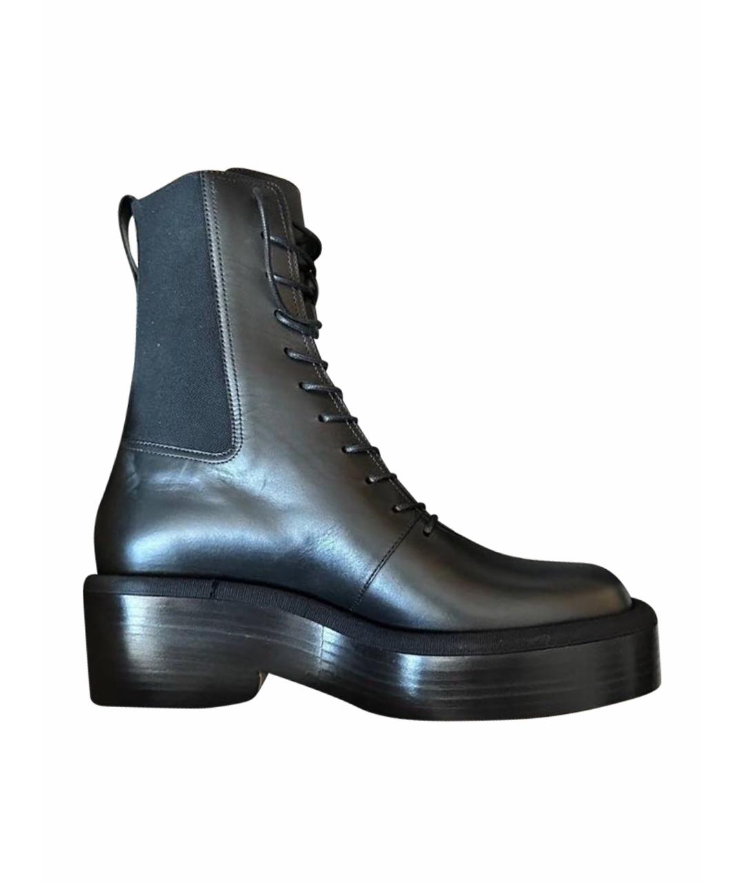 NICHOLAS KIRKWOOD Черные кожаные ботинки, фото 1