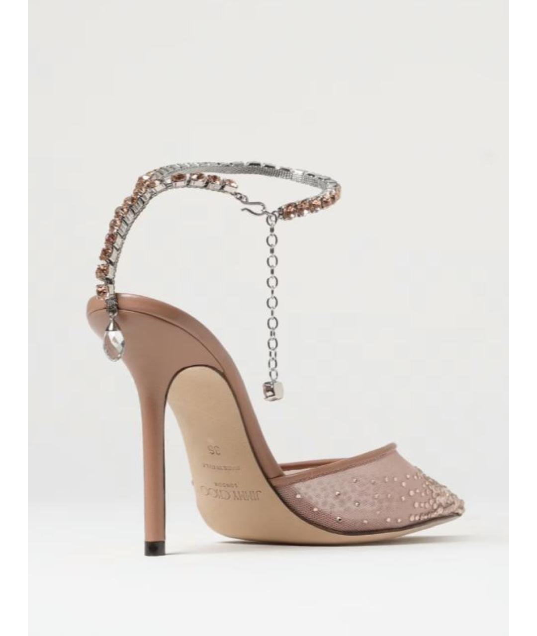 JIMMY CHOO Розовые туфли, фото 5