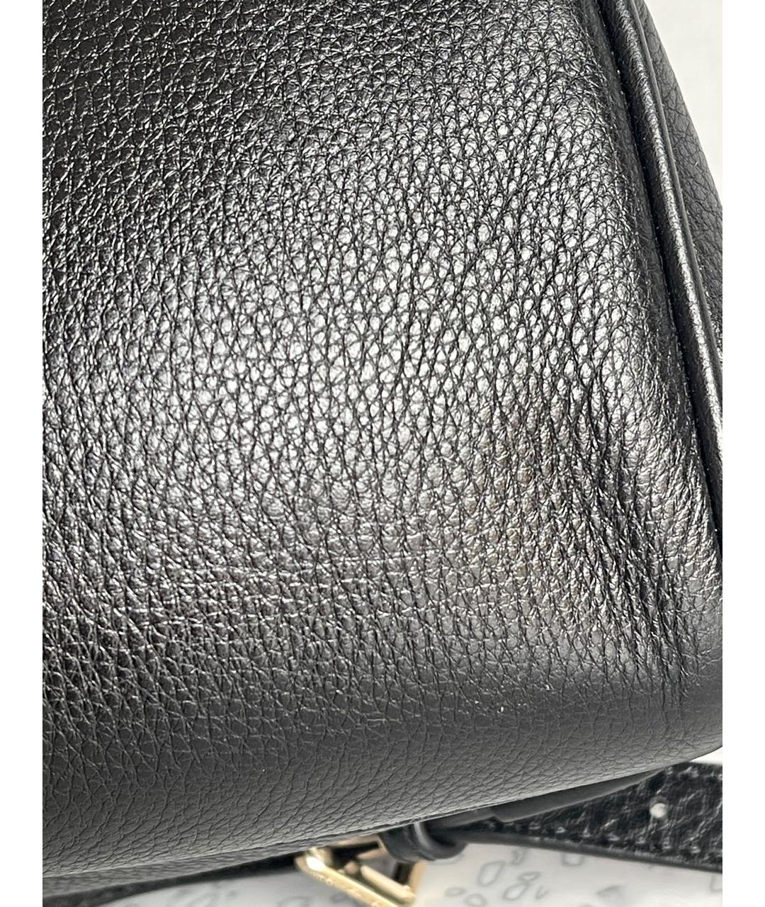 MICHAEL MICHAEL KORS Черный кожаный рюкзак, фото 8