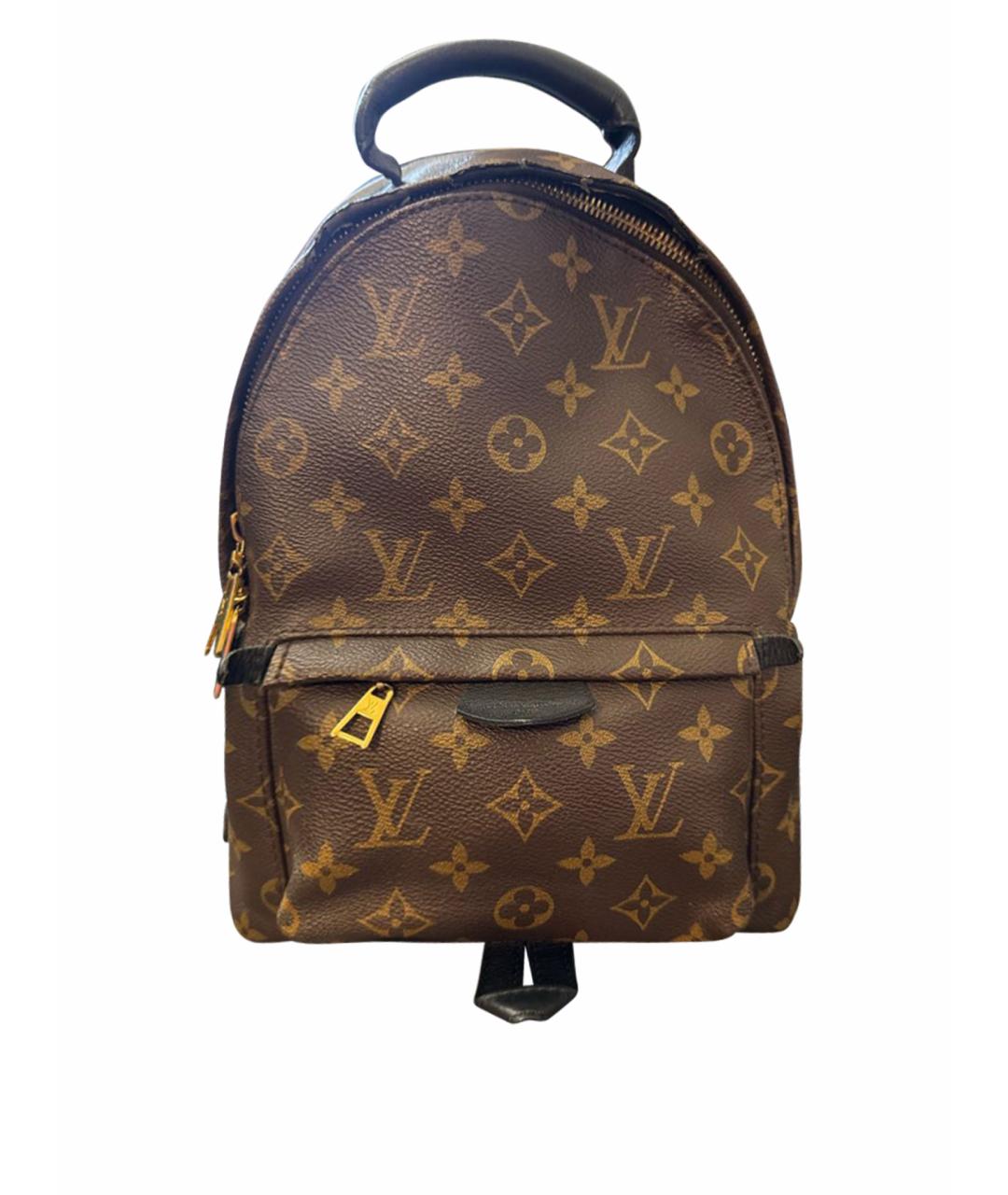 LOUIS VUITTON PRE-OWNED Коричневый рюкзак, фото 1