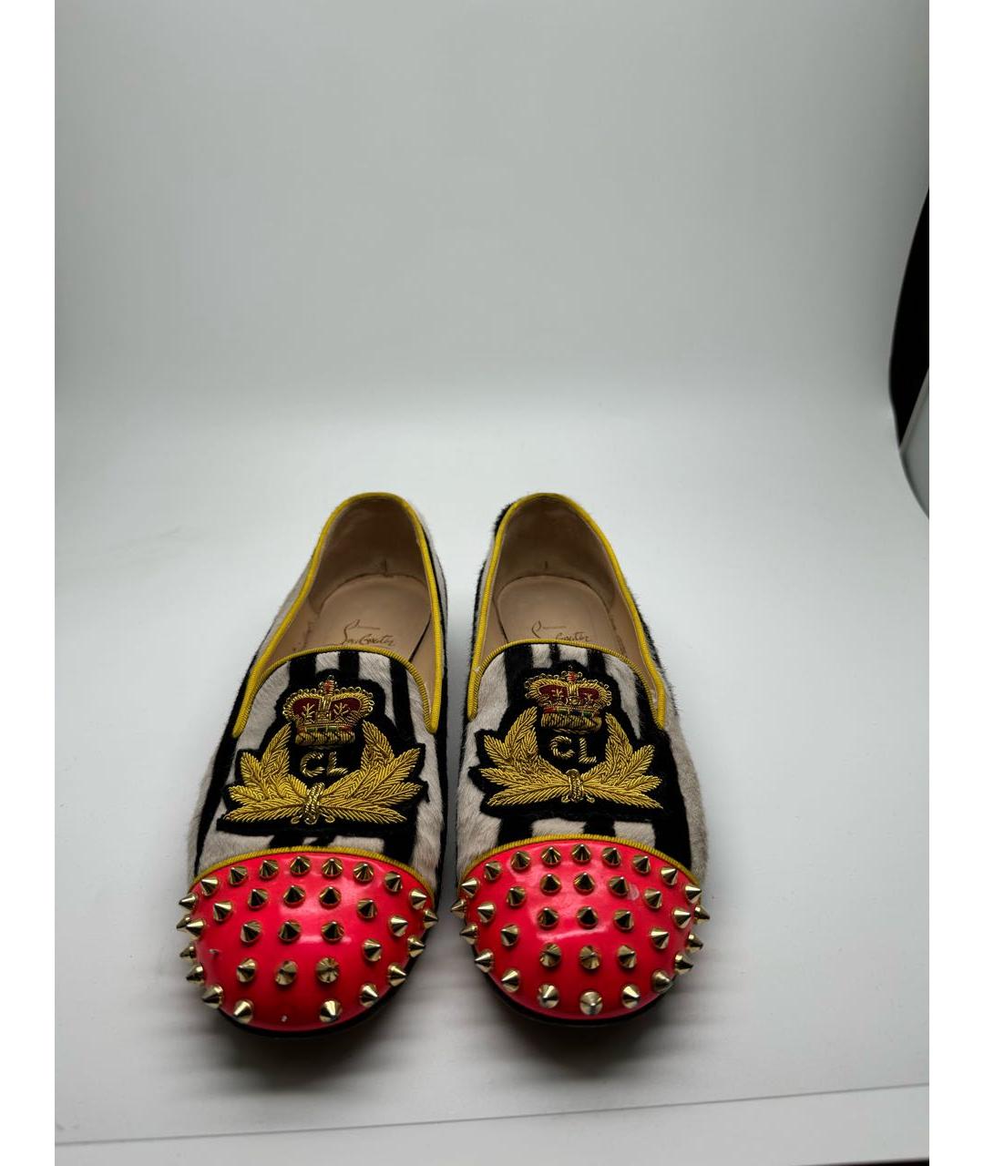 CHRISTIAN LOUBOUTIN Мульти лоферы, фото 2
