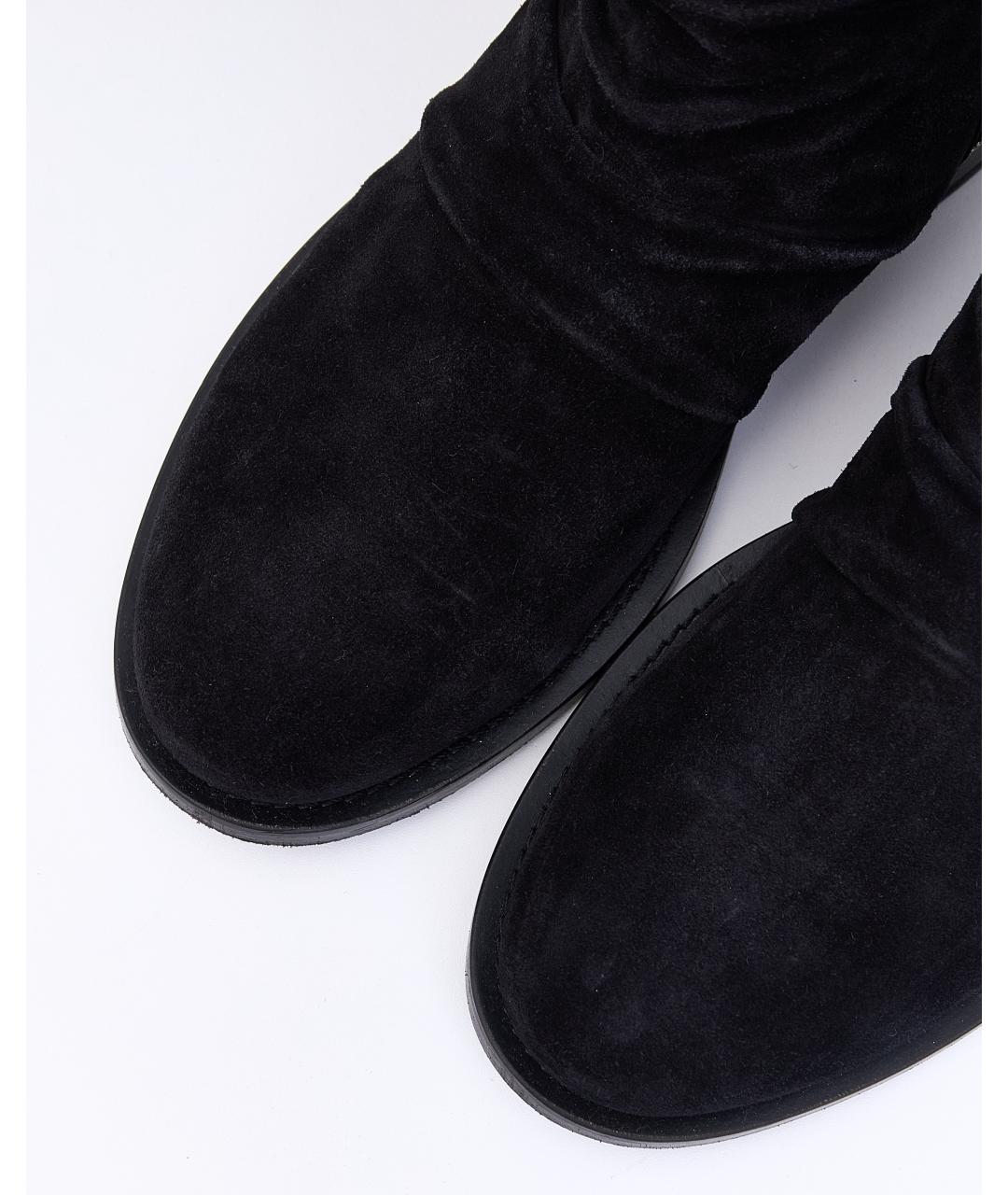 AMIRI Черные замшевые высокие ботинки, фото 4