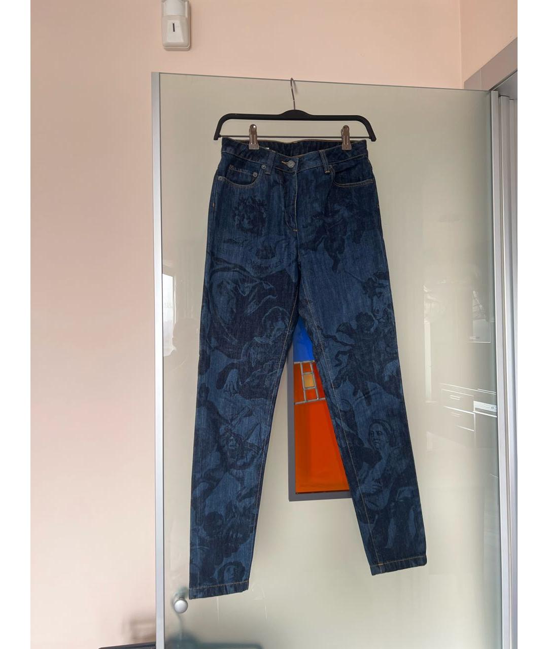 JOHN GALLIANO Темно-синие джинсы слим, фото 5