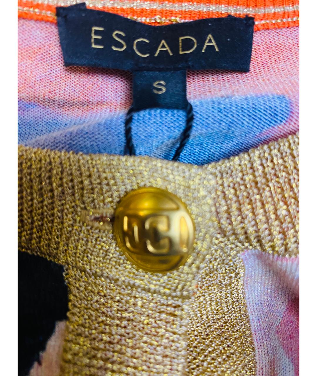 ESCADA Фиолетовый вискозный костюм с брюками, фото 6