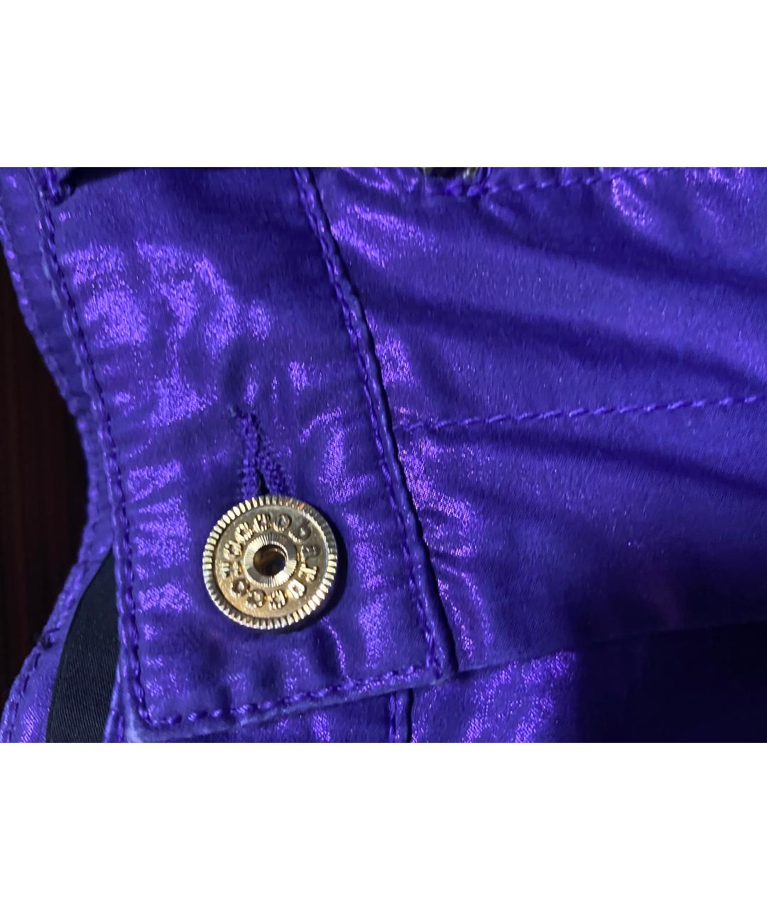 ESCADA Фиолетовый вискозный костюм с брюками, фото 5