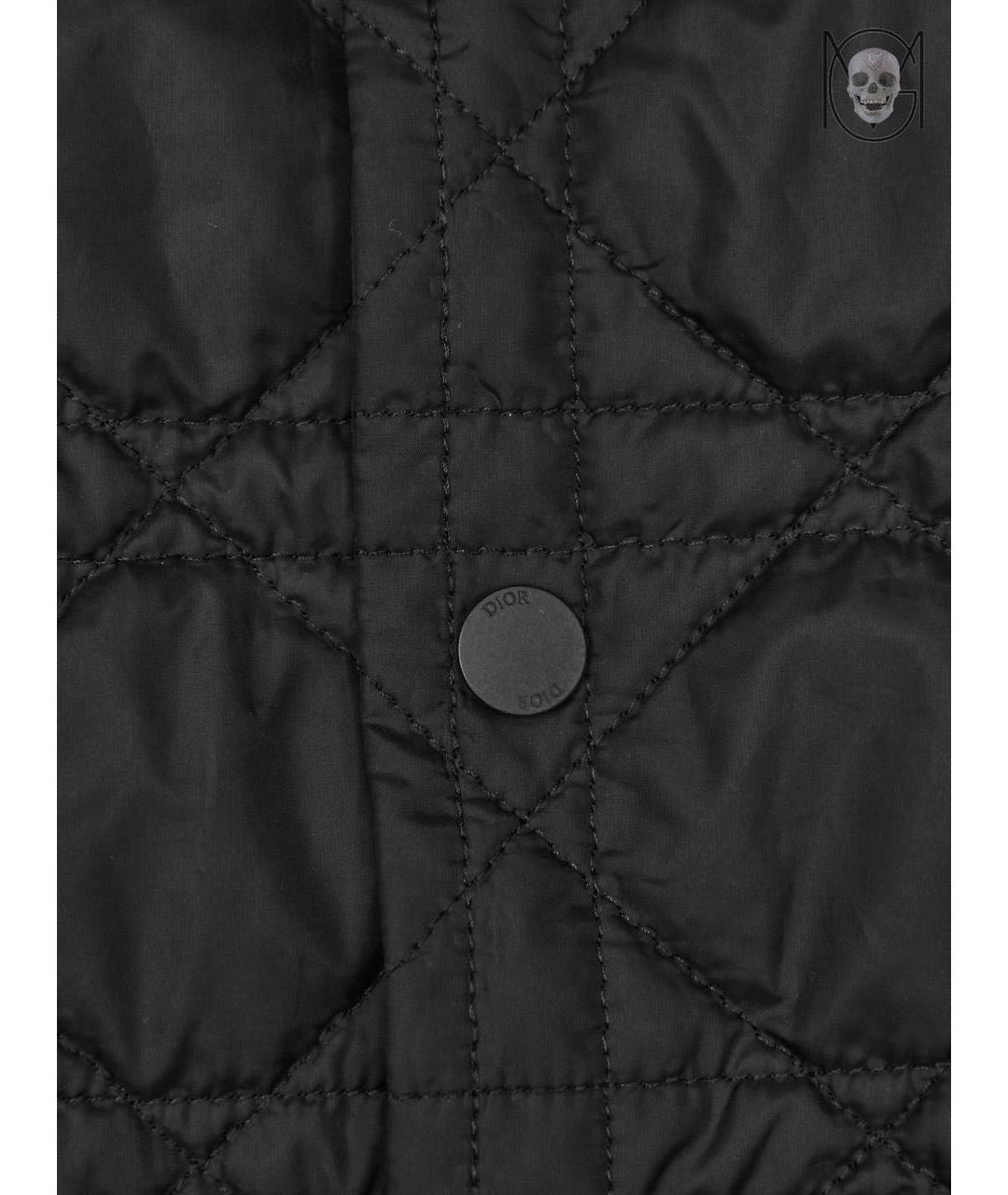 CHRISTIAN DIOR PRE-OWNED Черная полиэстеровая куртка, фото 5