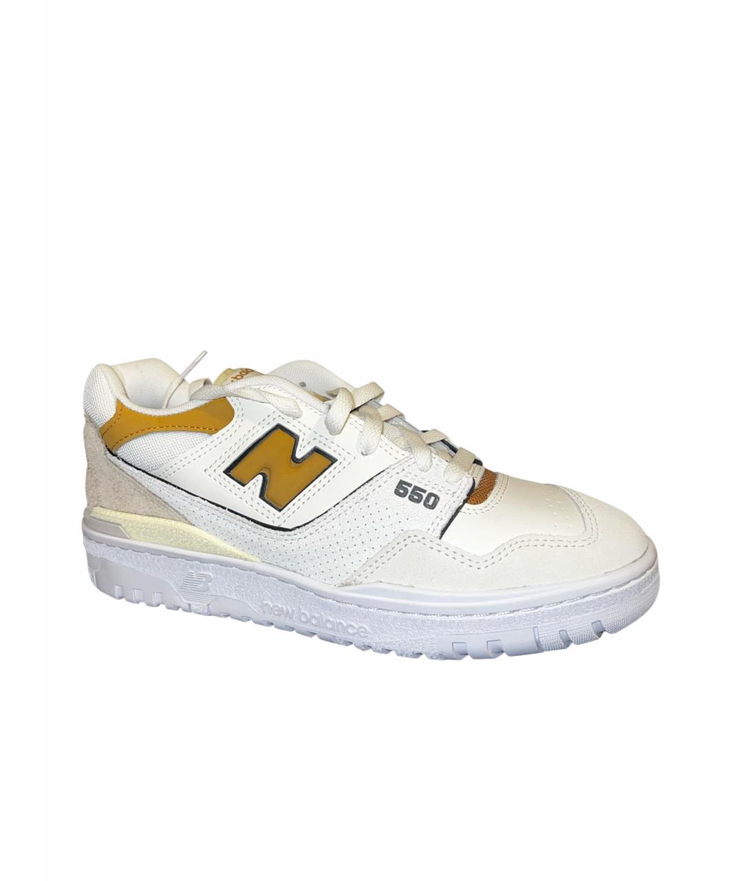 NEW BALANCE Белые низкие кроссовки / кеды, фото 1