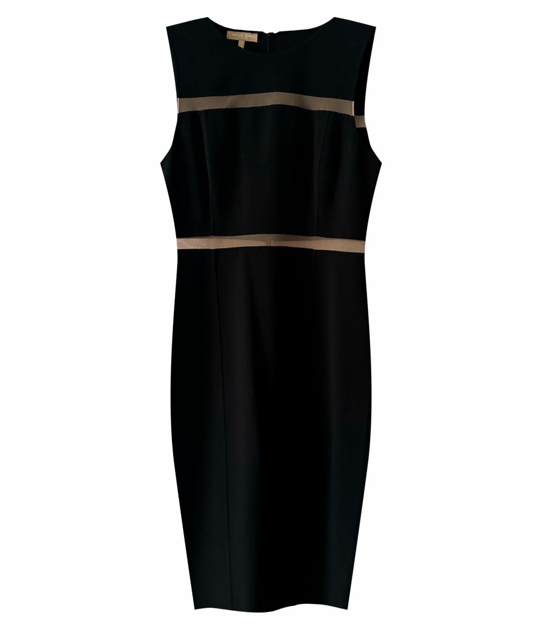 MICHAEL KORS Черное шерстяное платье, фото 1